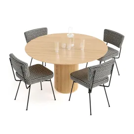 Elettra chair palais royal dining table